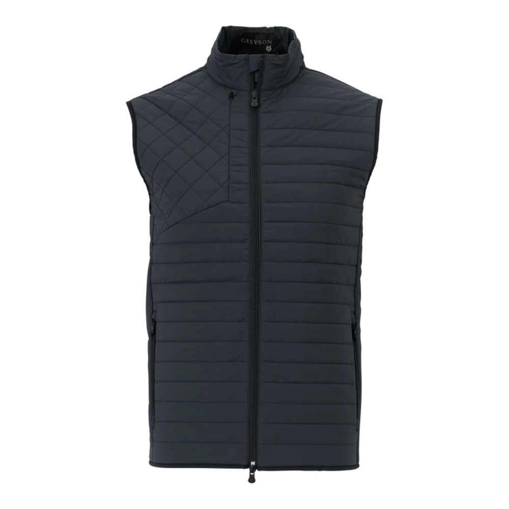 Greyson Dark Gray Quilted Vest